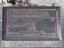 Headstone of Sgt James Irvine RODGER 640385. Greenpark RSA Cemetery, Dunedin City Council, Block 1A223. Image kindly provided by Allan Steel CC-BY 4.0.