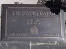 Headstone of Spr John Nelson BAIRD 37884. Greenpark RSA Cemetery, Dunedin City Council, Block 1A, Plot 298. Image kindly provided by Allan Steel CC-BY 4.0.