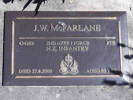 Headstone of Pte John William McFARLANE 434262. Greenpark RSA Cemetery, Dunedin City Council, Block 1A, Plot 321. Image kindly provided by Allan Steel CC-BY 4.0.
