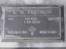 Headstone of L/Bdr Rholda Wilfred FREEMAN 63730. Greenpark RSA Cemetery, Dunedin City Council, Block 1S31. Image kindly provided by Allan Steel CC-BY 4.0.