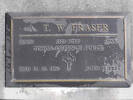 Headstone of Dvr Allan Thomas William FRASER 287079. Greenpark RSA Cemetery, Dunedin City Council, Block 3S2. Image kindly provided by Allan Steel CC-BY 4.0.