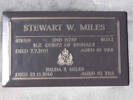 Headstone of WO 2 Stewart Walker MILES 478509. Greenpark RSA Cemetery, Dunedin City Council, Block 3S, Plot 44. Image kindly provided by Allan Steel CC-BY 4.0.