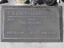 Headstone of Pte John Francis ABERNETHY 623498. Greenpark RSA Cemetery, Dunedin City Council, Block 3S, Plot 48. Image kindly provided by Allan Steel CC-BY 4.0.
