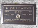 Headstone of Pte William DAVIDSON 455565. Port Chalmers RSA Cemetery, Dunedin City Council, Block 1A, Plot 46. Image kindly provided by Allan Steel CC-BY 4.0.