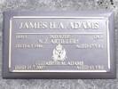 Headstone of Gnr James Henry Allenby ADAMS 18913. Port Chalmers RSA Cemetery, Dunedin City Council, Block SFP, Plot 22. Image kindly provided by Allan Steel CC-BY 4.0.