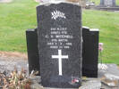 Headstone of Pte Clarence Vistor MITCHELL 429873. West Taieri Cemetery, Dunedin City Council, Block 4359. Image kindly provided by Allan Steel CC-BY 4.0.