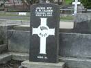 Headstone of Rfm Kenneth Moir CALDER 24/393. Andersons Bay General Cemetery, Dunedin City Council, Block 2351. Image kindly provided by Allan Steel CC-BY 4.0.