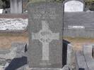Headstone of Gnr Frank HEMSLEY 12787. Andersons Bay General Cemetery, Dunedin City Council, Block 5833. Image kindly provided by Allan Steel CC-BY 4.0.