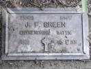 Headstone of S/Sgt James Freeman GREEN 25/628. Andersons Bay RSA Cemetery, Dunedin City Council, Block 10A59. Image kindly provided by Allan Steel CC-BY 4.0.