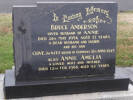 Headstone of Pte Clive Leslie ANDERSON 36030. Andersons Bay General Cemetery, Dunedin City Council, Block 206, Plot 57. Image kindly provided by Allan Steel CC-BY 4.0.