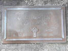 Headstone of Spr Charles Septimus BARNES 34697. Andersons Bay RSA Cemetery, Dunedin City Council, Block 11A, Plot 9. Image kindly provided by Allan Steel CC-BY 4.0.