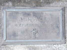 Headstone of Cpl Leslie Ivan PAICE 31987. Andersons Bay RSA Cemetery, Dunedin City Council, Block 11A, Plot 12. Image kindly provided by Allan Steel CC-BY 4.0.