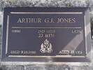 Headstone of L/Cpl Arthur Gordon James JONES 10890. Andersons Bay General Cemetery, Dunedin City Council, Block 228, Plot 55. Image kindly provided by Allan Steel CC-BY 4.0.