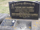 Headstone of Sgt Clifford Leon CALDWELL 17911. Andersons Bay General Cemetery, Dunedin City Council, Block 261, Plot 31. Image kindly provided by Allan Steel CC-BY 4.0.