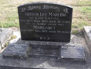 Headstone of Pte Arthur Leo MARLOW 3/2783. Andersons Bay General Cemetery, Dunedin City Council, Block 254A45. Image kindly provided by Allan Steel CC-BY 4.0.