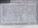 Headstone of Pte Eric ADDISON 10125. Andersons Bay RSA Cemetery, Dunedin City Council, Block 11A, Plot 48. Image kindly provided by Allan Steel CC-BY 4.0.
