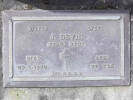 Headstone of L/Cpl Joseph BEVIN 9/1382. Andersons Bay RSA Cemetery, Dunedin City Council, Block 11A54. Image kindly provided by Allan Steel CC-BY 4.0.