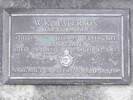 Headstone of Fly Off William Kemp PATERSON 4211701. Andersons Bay RSA Cemetery, Dunedin City Council, Block 13A, Plot 8. Image kindly provided by Allan Steel CC-BY 4.0.