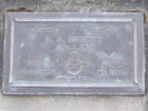 Headstone of Flt Sgt Edward Ernest BEZETT 4215724. Andersons Bay RSA Cemetery, Dunedin City Council, Block 13A, Plot 56. Image kindly provided by Allan Steel CC-BY 4.0.