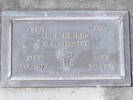 Headstone of Pte Cyril Joseph INGLIS 76351. Andersons Bay RSA Cemetery, Dunedin City Council, Block 14A36. Image kindly provided by Allan Steel CC-BY 4.0.