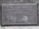 Headstone of L/Cpl Cecil Thomas COUGHLAN 503446. Andersons Bay RSA Cemetery, Dunedin City Council, Block 18A16. Image kindly provided by Allan Steel CC-BY 4.0.