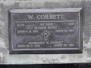 Headstone of Sgt Walter CORBETT 8/176. Andersons Bay RSA Cemetery, Dunedin City Council, Block 21A3. Image kindly provided by Allan Steel CC-BY 4.0.