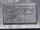 Headstone of Pte Stanley WILLIAMS 444355. Andersons Bay RSA Cemetery, Dunedin City Council, Block 21A, Plot 8. Image kindly provided by Allan Steel CC-BY 4.0.