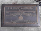 Headstone of Sgt John Morton ANDERSON. Greenpark RSA Cemetery, Dunedin City Council, Block 1A, Plot 254. Image kindly provided by Allan Steel, CC-BY-4.0.
