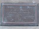 Headstone of Pte Ernest Cecil Thomas BURKE. Andersons Bay RSA Cemetery, Dunedin City Council, Block 7SC, Plot 10. Image kindly provided by Allan Steel, CC-BY-4.0.