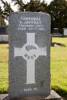 Headstone of Cpl Ernest JAFFRAY. East Taieri Cemetery, Dunedin City Council, Block AB, Plot 22. Image kindly provided by Allan Steel, CC-BY-4.0.
