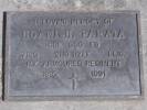 Headstone of Brigadier Hoani Haereroa PARATA. Puketeraki Cemetery, Block 1, Plot 1. Image kindly provided by Allan Steel, CC-BY-4.0.
