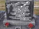 Headstone of Pte Andrew James PATERSON. Andersons Bay General Cemetery, Dunedin City Council, Block 220, Plot 104. Image kindly provided by Allan Steel, CC-BY-4.0.