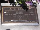 Headstone of L/Cpl Alexander Gillan Barnes 819144. Andersons Bay RSA Cemetery, Dunedin City Council Block 45S, Plot 307. Image kindly provided by Allan Steel CC-BY 4.0.