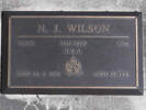 Headstone of Gnr Nevill James Wilson 459056. Greenpark RSA Cemetery, Dunedin City Council Block 1A, Plot 251. Image kindly provided by Allan Steel CC-BY 4.0.