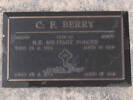 Headstone of S/Sgt Collett Ford Berry 485009. Greenpark RSA Cemetery, Dunedin City Council Block 2A, Plot 40. Image kindly provided by Allan Steel CC-BY 4.0.