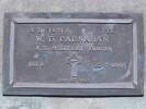 Headstone of Pte William Dunlop Carnahan 3/2B/1421. Andersons Bay RSA Cemetery, Dunedin City Council Block 10SC, Plot 8. Image kindly provided by Allan Steel CC-BY 4.0.