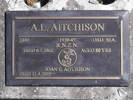 Headstone of Ord Sea Angus Lochiel Aitchison 2240. Greenpark RSA Cemetery, Dunedin City Council Block 4S, Plot 18. Image kindly provided by Allan Steel CC-BY 4.0.