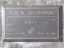 Headstone of PO Dominic Michael Rea O'Connor 5852. Greenpark RSA Cemetery, Dunedin City Council Block 1A, Plot 24. Image kindly provided by Allan Steel CC-BY 4.0.