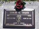 Headstone of Cook Leslie Edgar Seque 7893. Andersons Bay RSA Cemetery, Dunedin City Council Block 14SC, Plot 9. Image kindly provided by Allan Steel CC-BY 4.0.