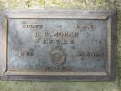 Gravestone of Leading Aircraftman Lionel Grace Moran, Feilding Cemetery, Feilding, Manawatu. Image courtesy of Manawatu District Council.