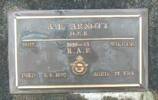 Gravestone of Wing Commander Athol Eric Arnott, Kelvin Grove Cemetery, Palmerston North. Image kindly provided by John Forrest (March 2021)