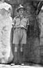 Photograph of Jack Lancelot Myhre, North Africa 1943. Image kindly provided by Phil Myhre (April 2021).