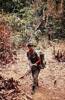 Pte Dave Naera leading scout from 10 Pl "D" Coy Dave came from Rotorua. Image taken during Malayan Emergency 1959-1960. © Peter Gallacher.