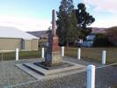 Photograph of Bannockburn Cenotaph, Bannockburn, Otago, showing the Second World War Roll of Honour. Image kindly provided by Gordon Stewart (July 2021).