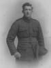 Portrait of Frank Merritt in uniform standing. Image kindly provided by Bruce Hatrick (July 2021).