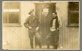 Photograph of Thomas Meredith Allen with another soldier. Image kindly provided by Briar Wilson (August 2021).