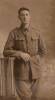 Portrait of Lance Corporal Thomas Cook Sheppard, c.First World War. Image kindly provided by Mary Green (August 2021).
