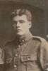 Photograph of Private William Abraham Armstrong, c.First World War. Image kindly provided by Mary Green (August 2021).