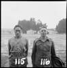 Photograph of Troopers (from left) Nepia Piripoi Kaa (from Gisborne) and George Edward Goldsworthy (from New Plymouth), members of the New Zealand Army Special Air Service. Photograph taken by an unidentified New Zealand Army photographer about 1955, during the Malayan Emergency (1948-1960). Alexander Turnbull Library, Wellington, SAS-115/SAS-116-F