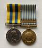 Photograph for Ronald Geoffrey Fisher's Korean War Medals. Image kinly provided by Tony Crarer (December 2021).